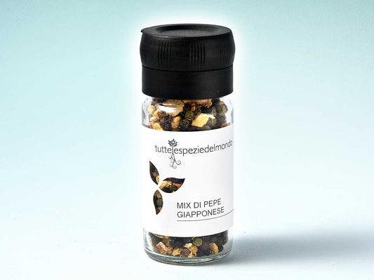 Mieszanka Pieprzu Japońskiego - Słoik z Nakrętką Młynkową 40g