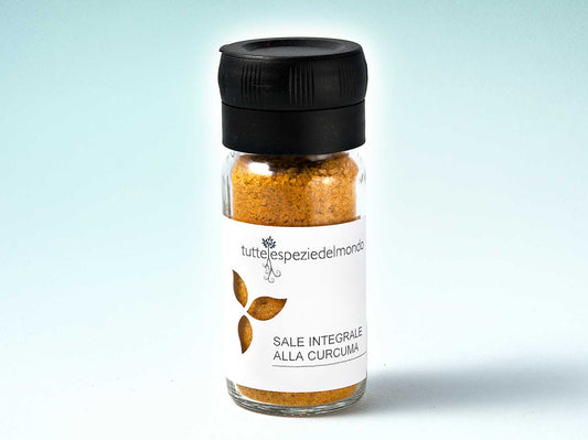 Sól Kurkumowa - Zakrętka do Mielenia Słoik 100g